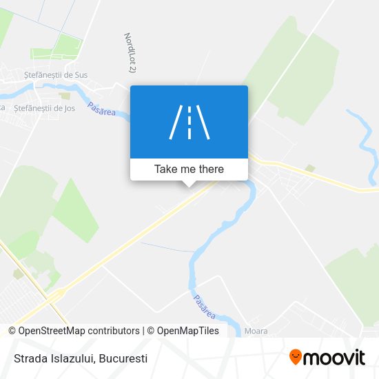 Strada Islazului map