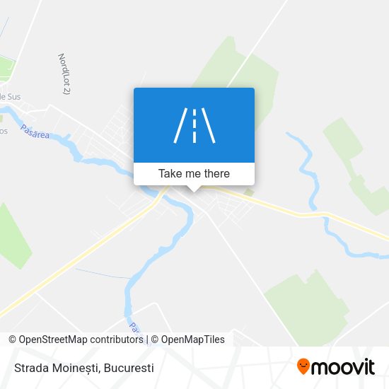 Strada Moinești map
