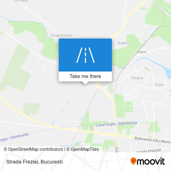 Strada Freziei map