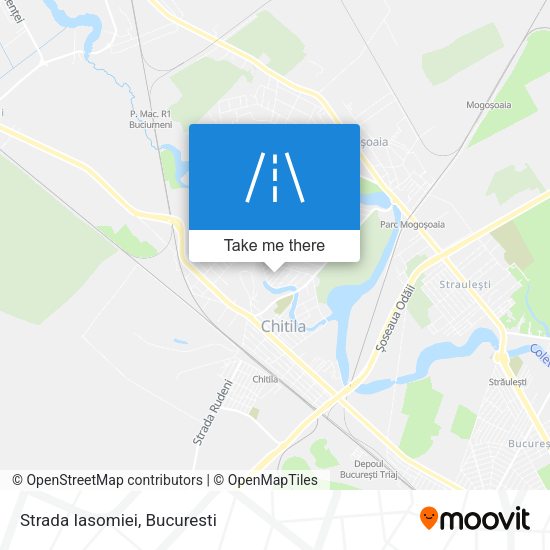 Strada Iasomiei map