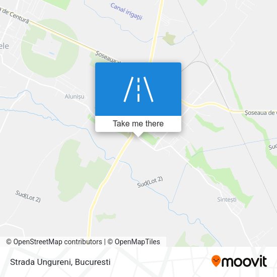 Strada Ungureni map
