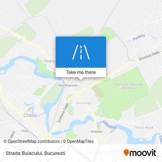 Strada Buiacului map