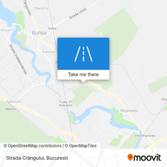 Strada Crângului map