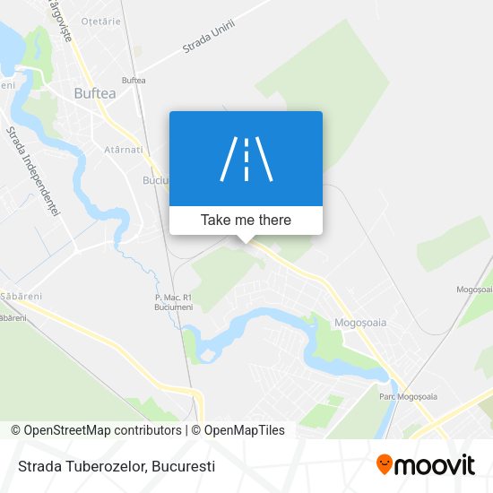Strada Tuberozelor map