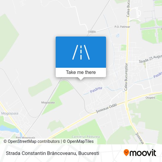 Strada Constantin Brâncoveanu map