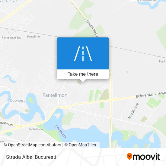 Strada Alba map