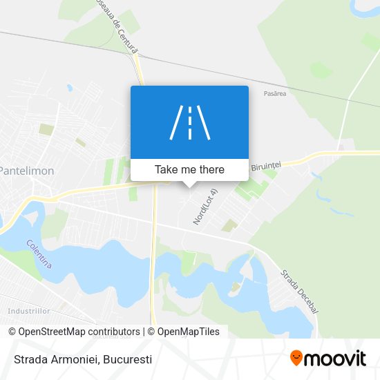 Strada Armoniei map