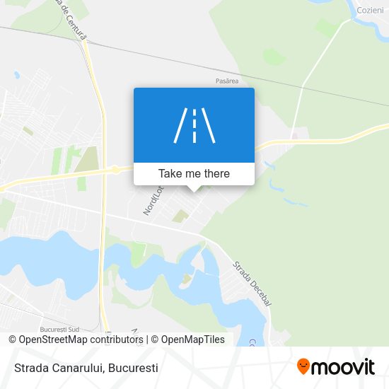 Strada Canarului map