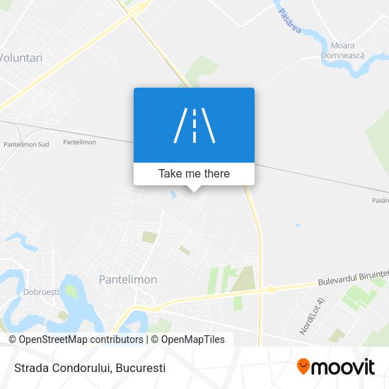 Strada Condorului map