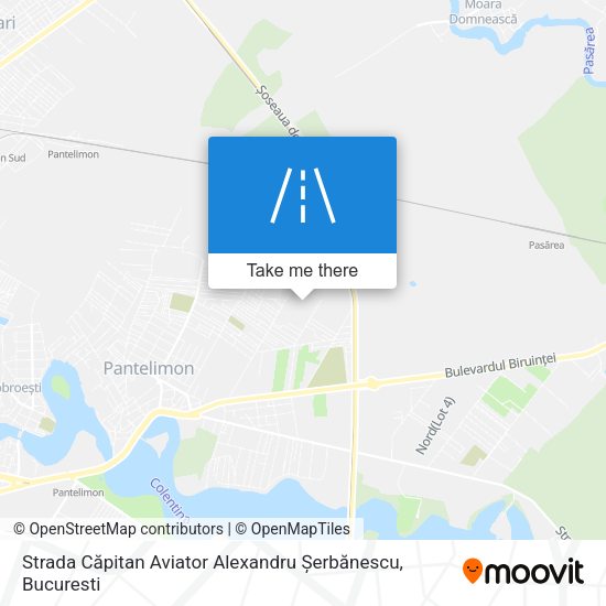Strada Căpitan Aviator Alexandru Șerbănescu map