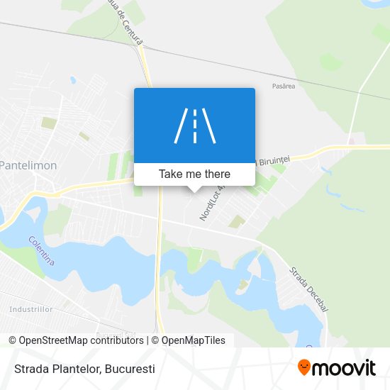 Strada Plantelor map