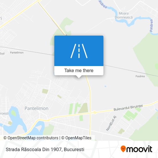 Strada Răscoala Din 1907 map