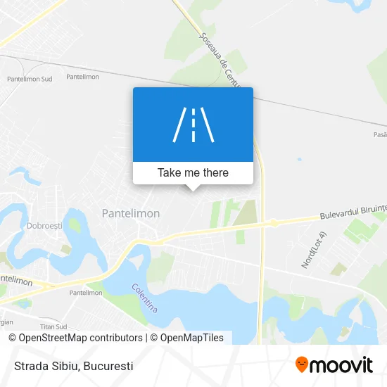Strada Sibiu map