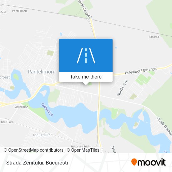 Strada Zenitului map