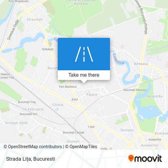 Strada Lița map