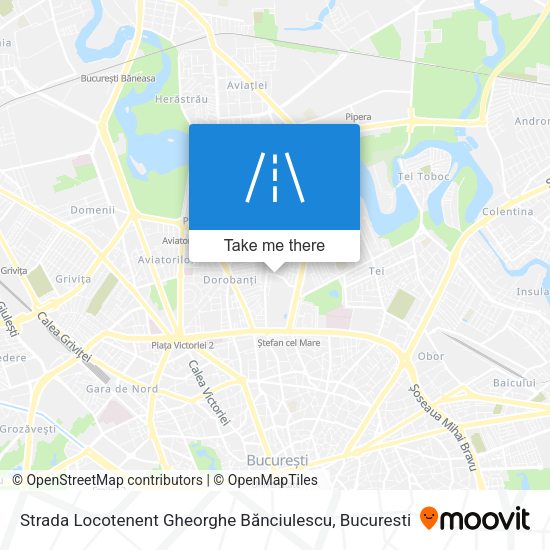Strada Locotenent Gheorghe Bănciulescu map