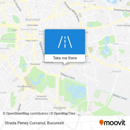 Strada Peneș Curcanul map