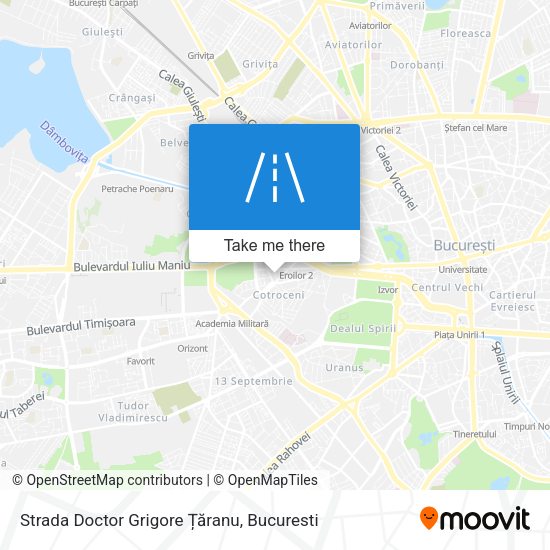 Strada Doctor Grigore Țăranu map