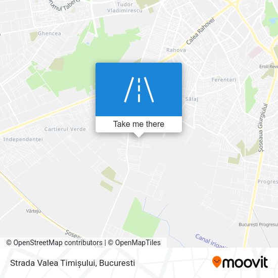 Strada Valea Timișului map