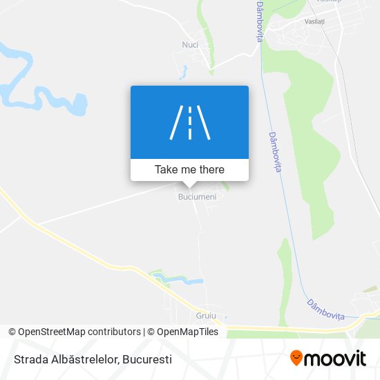 Strada Albăstrelelor map