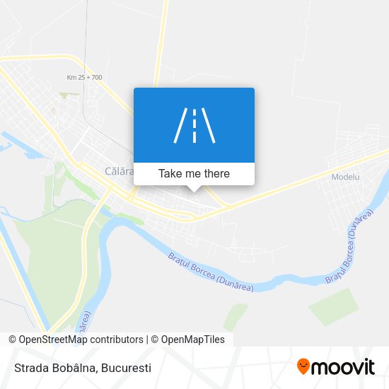 Strada Bobâlna map