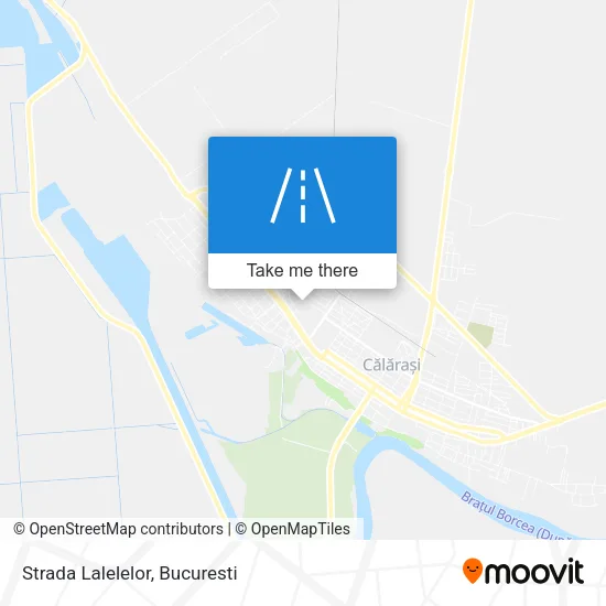Strada Lalelelor map