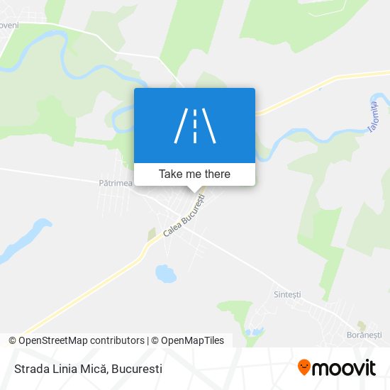Strada Linia Mică map
