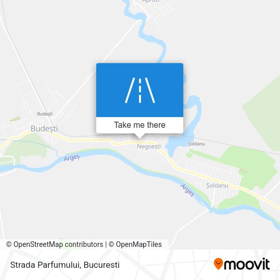 Strada Parfumului map