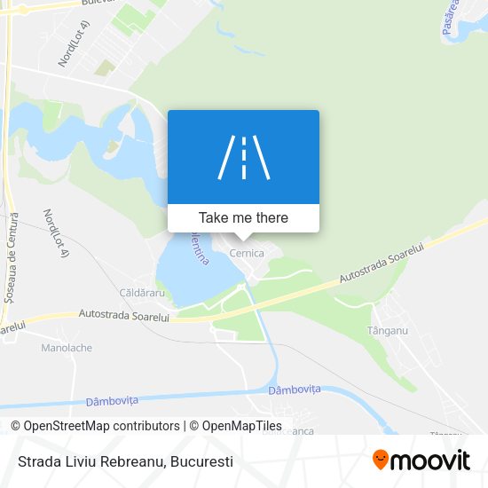 Strada Liviu Rebreanu map