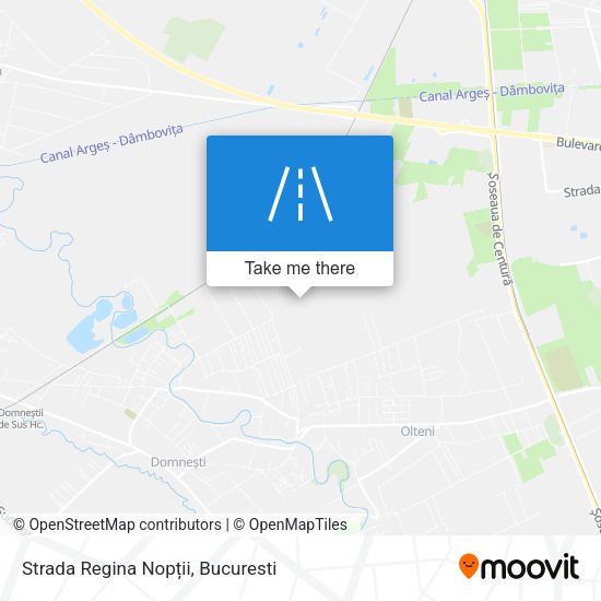Strada Regina Nopții map