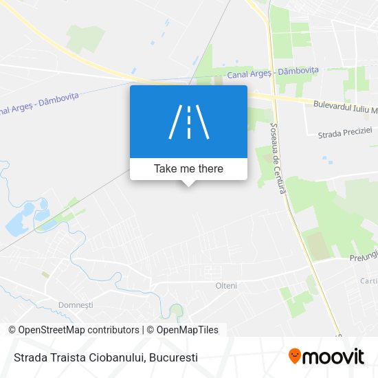 Strada Traista Ciobanului map