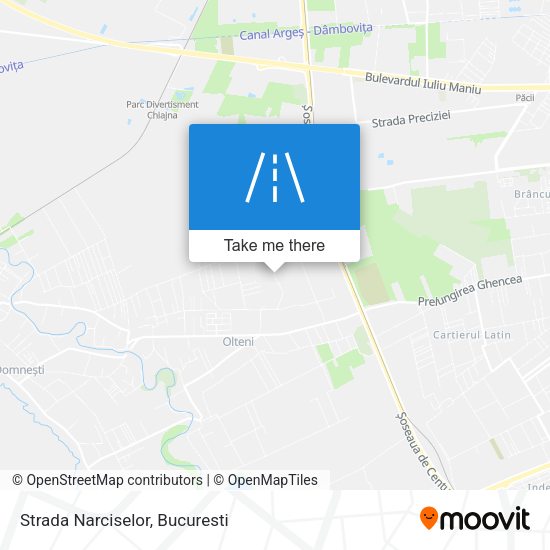 Strada Narciselor map