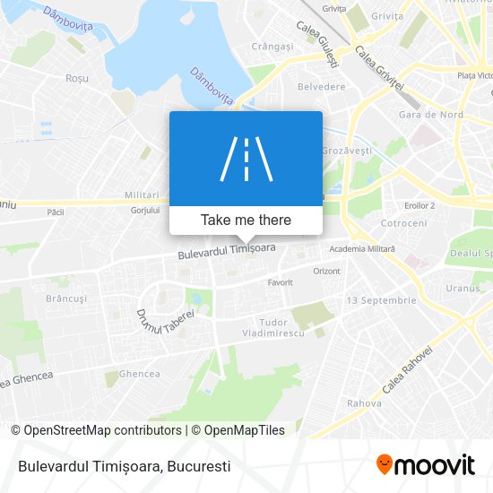 Bulevardul Timișoara map