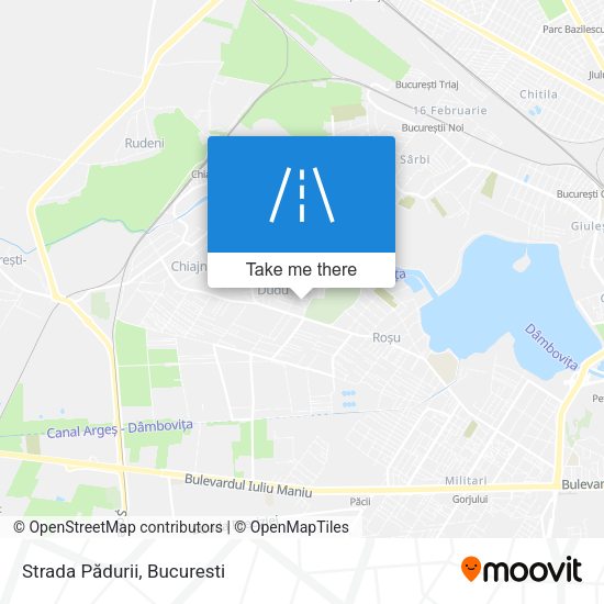 Strada Pădurii map