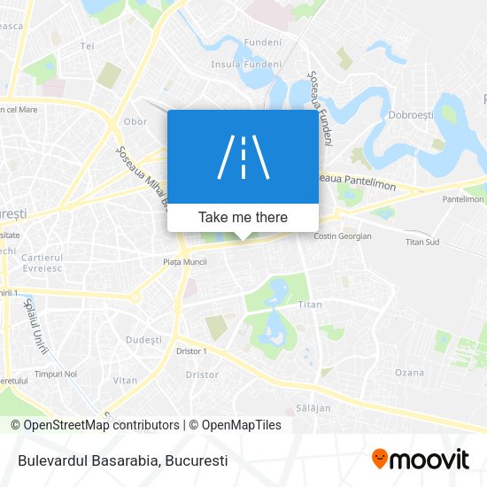 Bulevardul Basarabia map