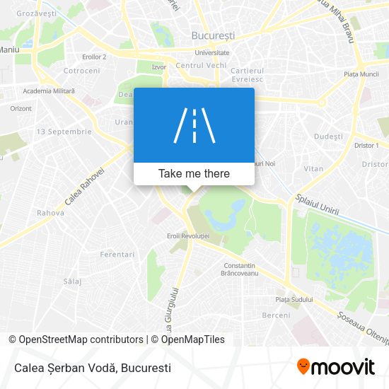 Calea Șerban Vodă map