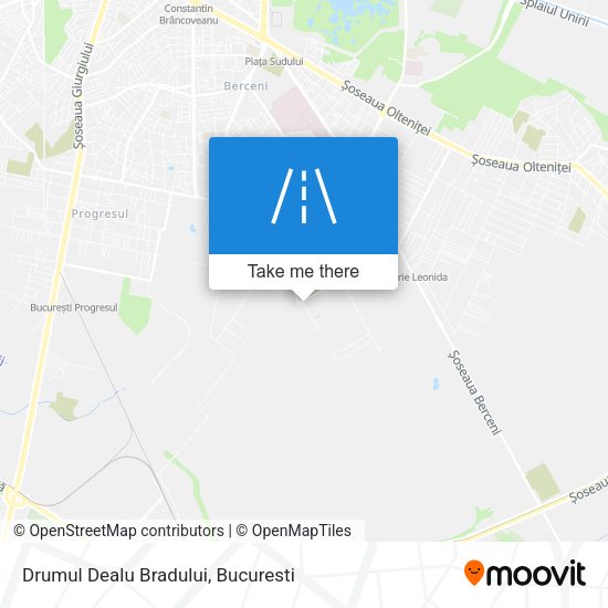 Drumul Dealu Bradului map