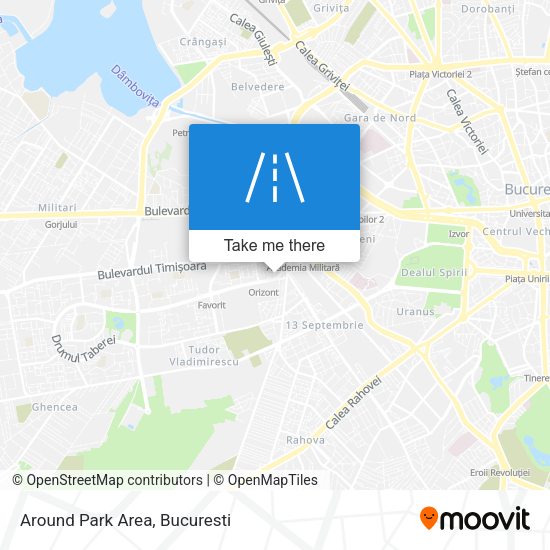Around Park Area map