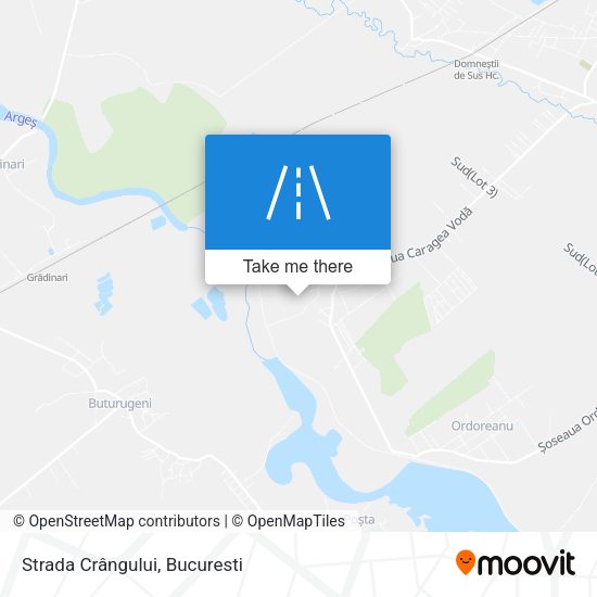 Strada Crângului map