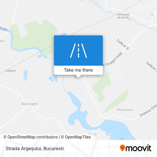 Strada Argeșului map