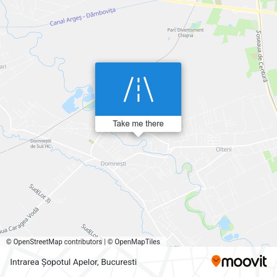 Intrarea Șopotul Apelor map