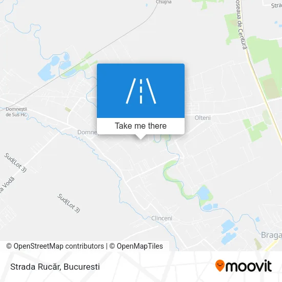 Strada Rucăr map