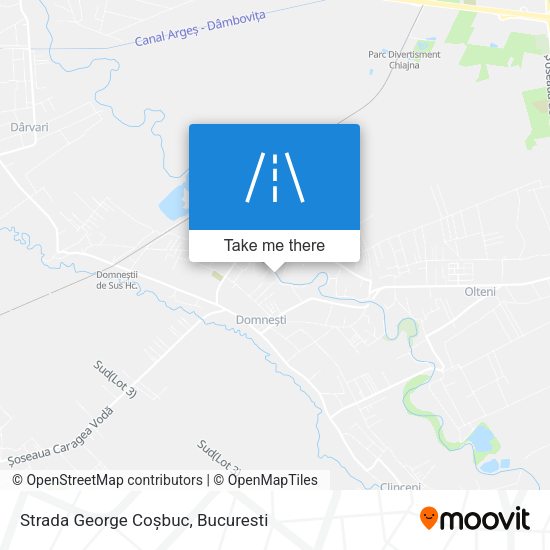 Strada George Coșbuc map