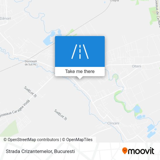 Strada Crizantemelor map