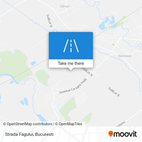 Strada Fagului map
