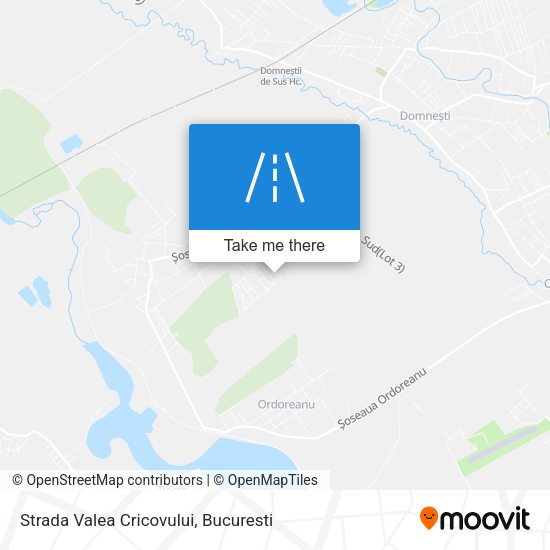 Strada Valea Cricovului map