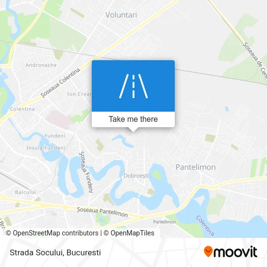 Strada Socului map