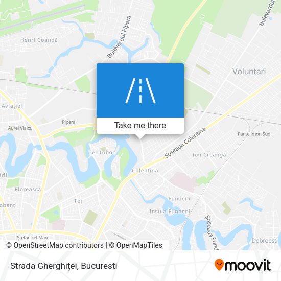 Strada Gherghiței map