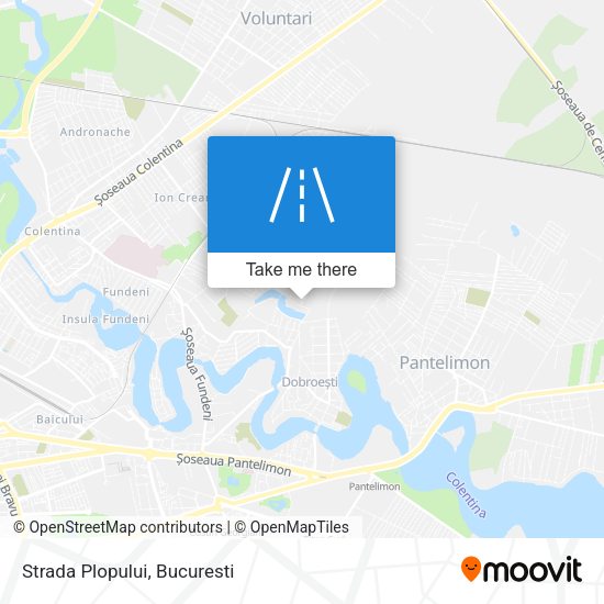 Strada Plopului map