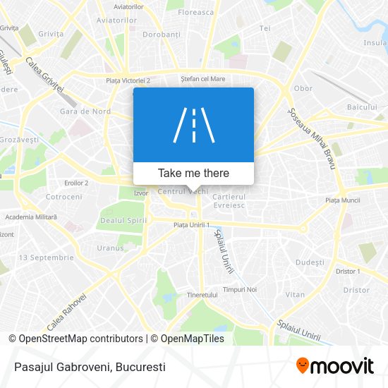 Pasajul Gabroveni map